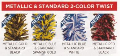 metallicstandard 2 color twist